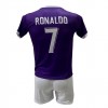 Παιδικό Σετ Ποδοσφαίρου Real Madrid Ronaldo Μωβ/Ασπρο 2211-29B