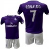 Παιδικό Σετ Ποδοσφαίρου Real Madrid Ronaldo Μωβ/Ασπρο 2211-29B