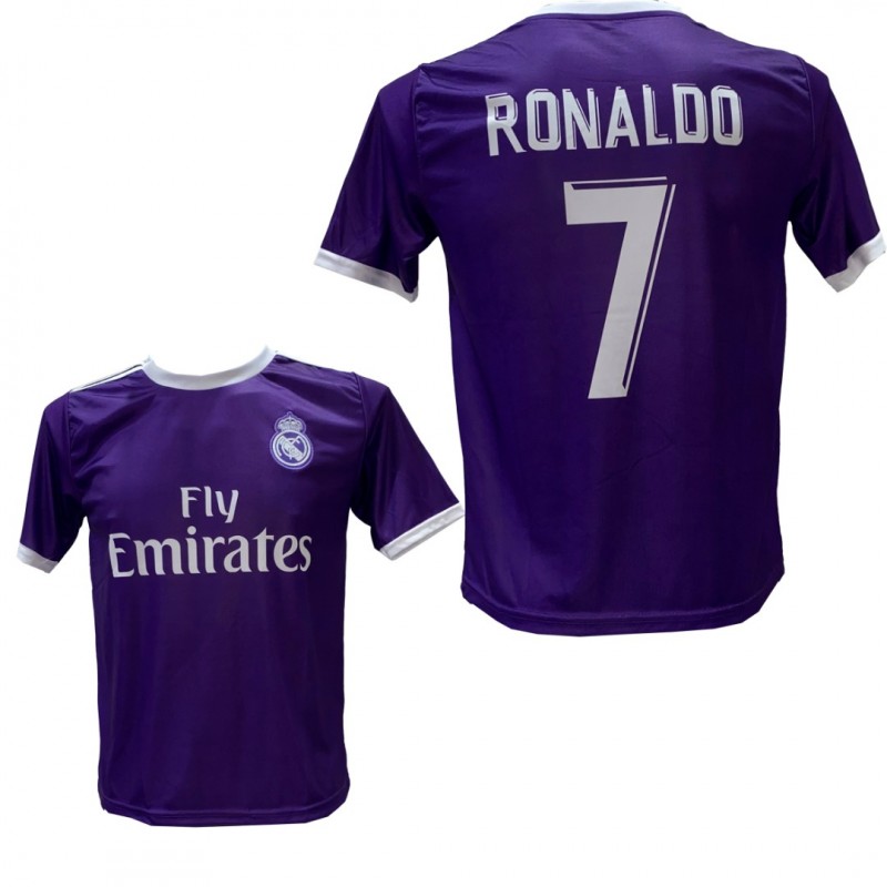 Ανδρική Εμφάνιση Ποδοσφαίρου Real Madrid Ronaldo Μωβ 2211-40