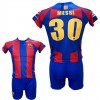 Παιδικό Σετ Ποδοσφαίρου Barcelona 2004/05 Messi Μπλε-Κόκκινη Ρίγα 2023-29