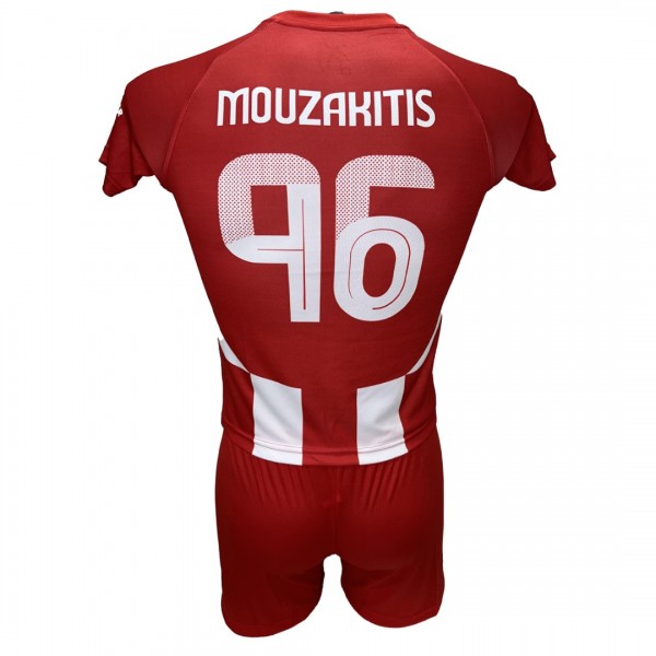Παιδικό Σετ Ποδοσφαίρου Ολυμπιακός Mouzakitis Κόκκινο/Ασπρο/Κόκκινο 290825-28