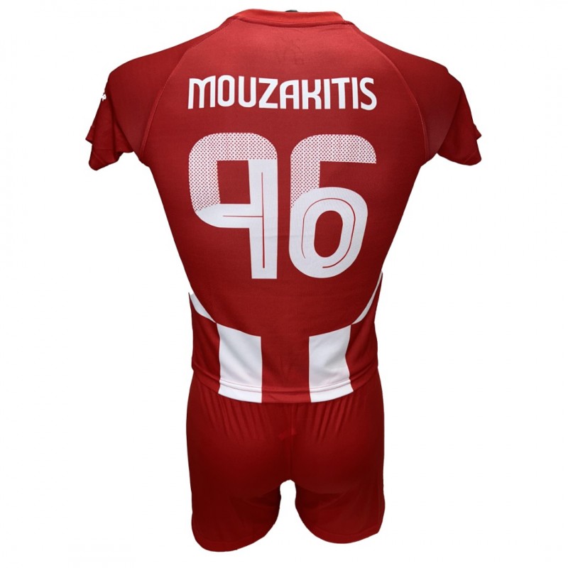 Παιδικό Σετ Ποδοσφαίρου Ολυμπιακός Mouzakitis Κόκκινο/Ασπρο/Κόκκινο 290825-28