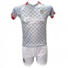 Παιδικό Σετ Ποδοσφαίρου Liverpool Gerrard Retro Ασπρο/Γκρι 1818-06