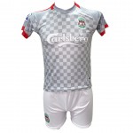 Παιδικό Σετ Ποδοσφαίρου Liverpool Gerrard Retro Ασπρο/Γκρι 1818-06