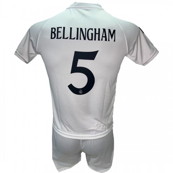Παιδικό Σετ Ποδοσφαίρου Real Madrid Bellingham λευκό/λευκό 290825-14