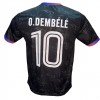 Ανδρική Εμφάνιση Ποδοσφαίρου PSG DEMBELE Μαύρο/ροζ-μωβ στο λαιμο και μανικια 270825-05