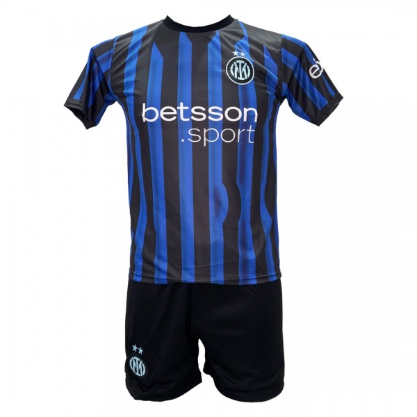 Παιδικό Σετ Ποδοσφαίρου Inter Lautaro Μαύρο/Μπλε 202410-25