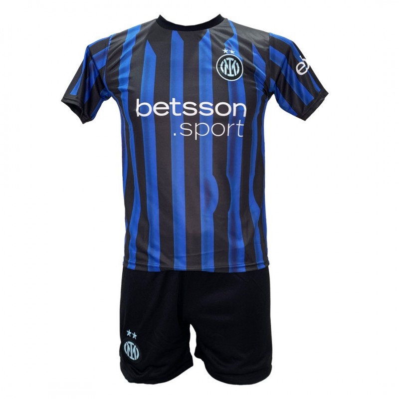 Παιδικό Σετ Ποδοσφαίρου Inter Lautaro Μαύρο/Μπλε 202410-25