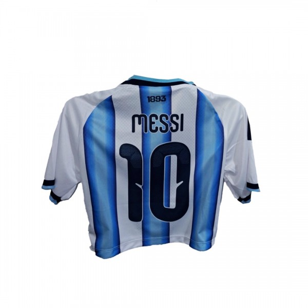 Γυναικεία Εμφάνιση Ποδοσφαίρου Messi Argentina Γαλάζιο-Λευκό 1010-01