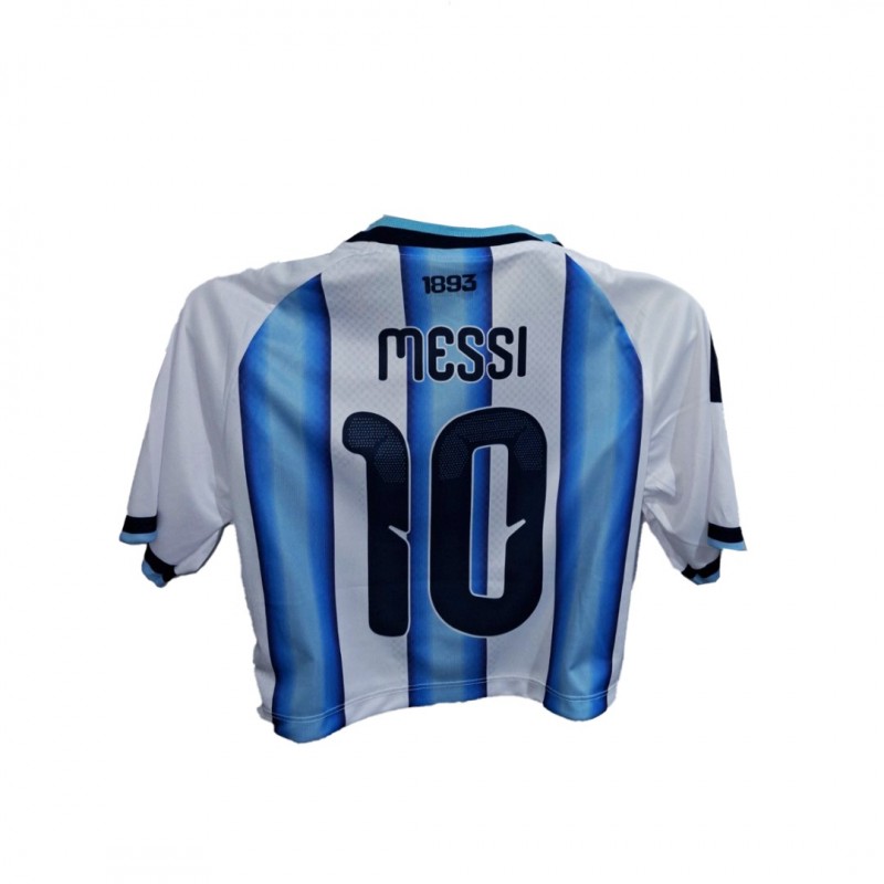 Γυναικεία Εμφάνιση Ποδοσφαίρου Messi Argentina Γαλάζιο-Λευκό 1010-01