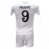Παιδικό Σετ Ποδοσφαίρου Real Madrid Mbappe Ασπρη 2211-37