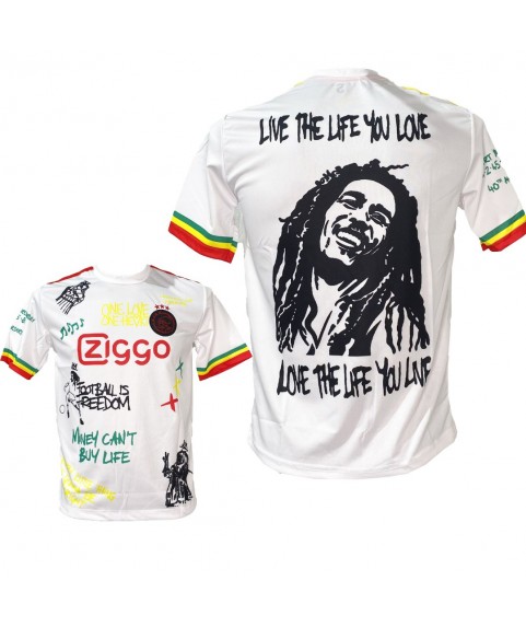 Ανδρική Εμφάνιση Ποδοσφαίρου AJAX BOB MARLEY Limited Edition Λευκή 2323BOB-3