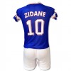 Παιδικό Σετ Ποδοσφαίρου Εθνική Γαλλίας ZIDANE Rerto Μπλε/Ασπρο 120798