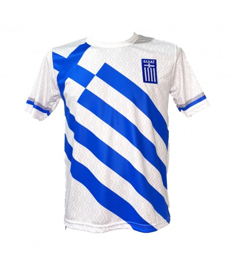 Ανδρικη Εμφάνιση Ποδοσφαίρου Tsimikas Εθνικη Ελλάδος  Ασπρη/Μπλε 10021B-01