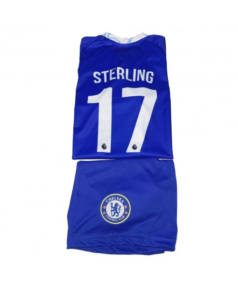 Παιδικό Σετ Ποδοσφαίρου Chelsea Sterling Μπλέ 3017
