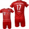 Παιδικό Σετ Ποδοσφαίρου Bayern Mane Κόκκινο Λευκή Ρίγα 7401-23