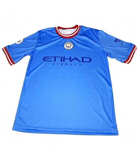 Ανδρική Εμφάνιση Ποδοσφαίρου Haaland Manchester City Γαλάζια 090909