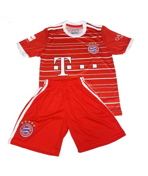 Παιδικό Σετ Ποδοσφαίρου Bayern Mane Κόκκινο Λευκή Ρίγα 3017