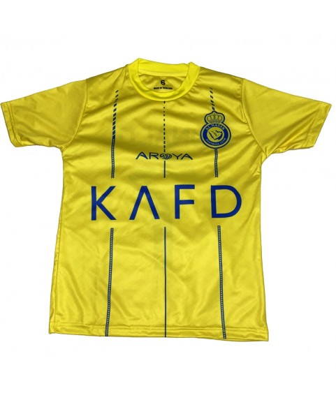 Ανδρική Εμφάνιση Ποδοσφαίρου Al Nassr Ronaldo Κίτρινο Μπλε 40227-06