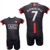 Παιδικό Σετ Ποδοσφαίρου Manchester United Ronaldo Μαύρο 40227-30
