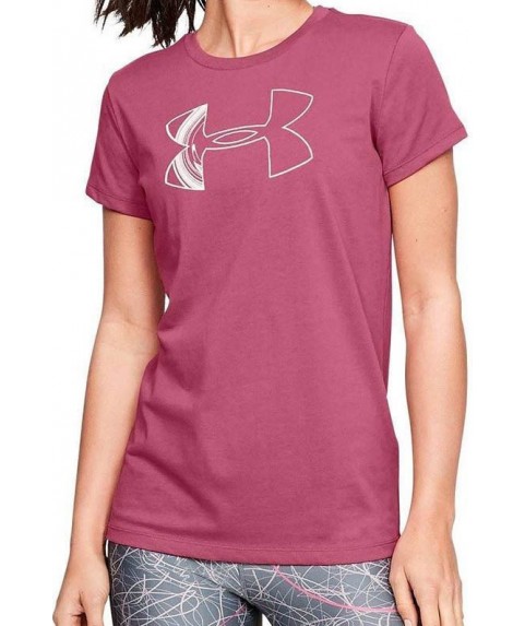 Under Armour Graphic Big Logo Classic Crew Pink  1330348-671
