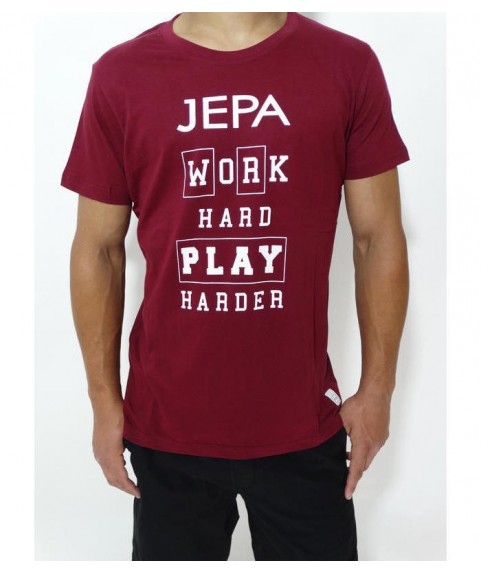 Original Graphic Tee Whith Print Vicorious Red A
