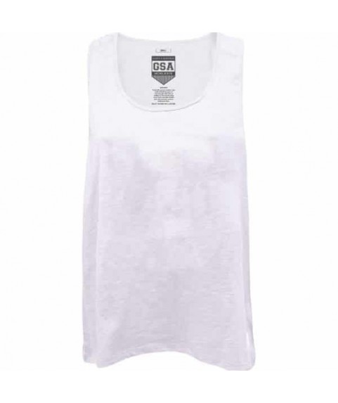 GSA GLORY LOOSE TANK TOP STAR WHITE