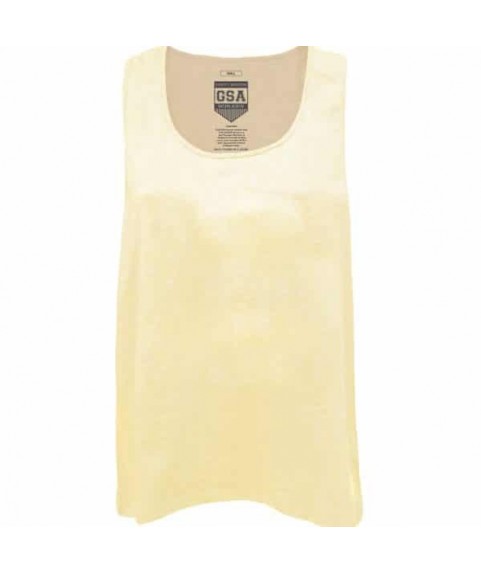 GSA GLORY LOOSE TANK TOP  YELLOW