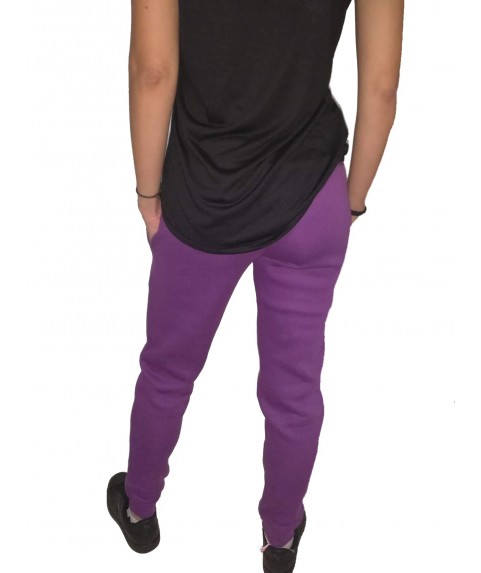 JOGGER SWEATPANTS SUPERCOTTON 29 - PURPLE