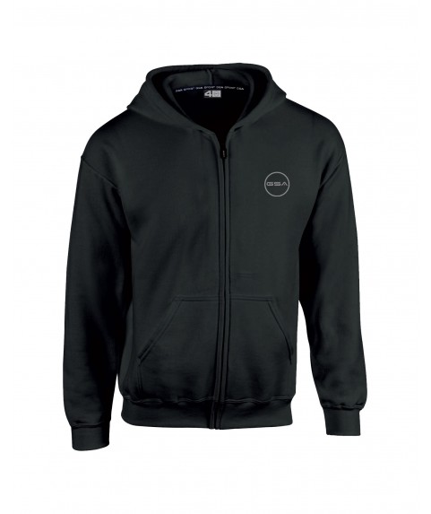 ΠΑΙΔΙΚΗ ΖΑΚΕΤΑ GSA SUPERCOTTON ZIPPER HOODIE (KIDS) BLACK 17-38003-01