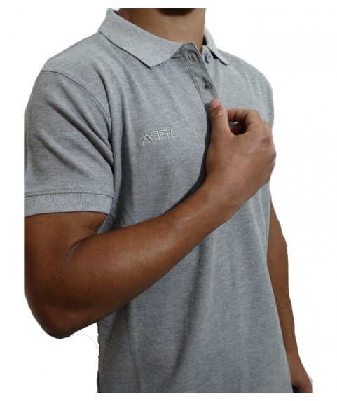 Ανδρική Polo Μπλούζα Grey Mell