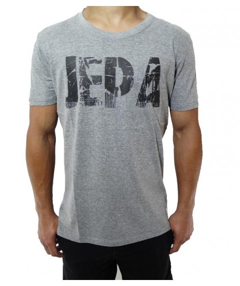 Original Graphic Tee Whith Print Grey Mel Jepa