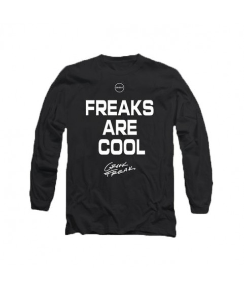 GREEK FREAK LONG SLEEVE T-SHIRT BLACK 34-18009-01