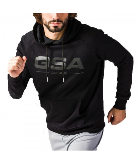 ΑΝΔΡΙΚΟ ΦΟΥΤΕΡ GSA ORGANIC PLUS HOODIE BLACK 1717021