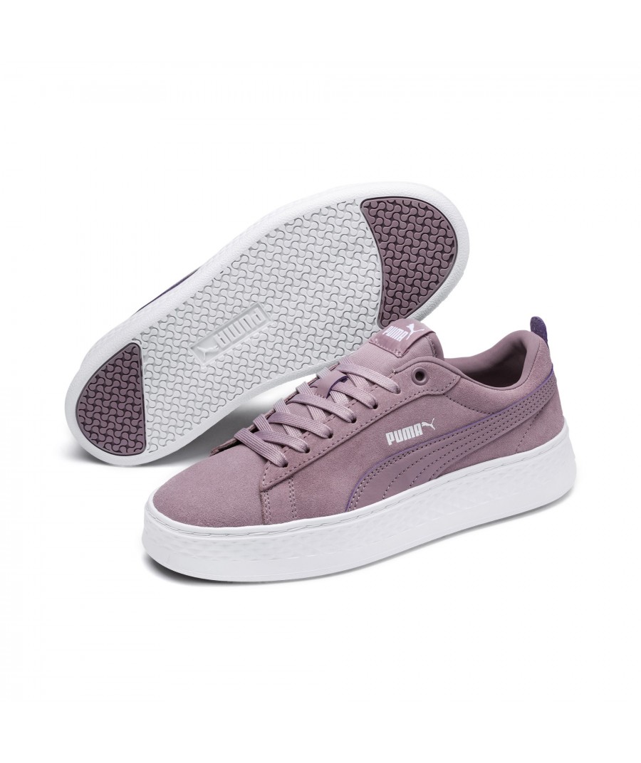 Puma smash on sale platform rosa