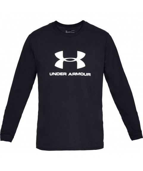 Under Armour Sportstyle Logo Long Sleeve Black