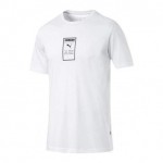 Puma Brand Placed Men's Tee White 854075-02