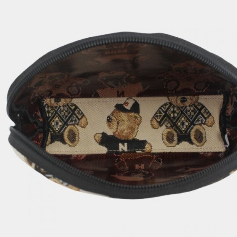 Henney Bear password Makeup Pouch/ Henney Password/ HW-123