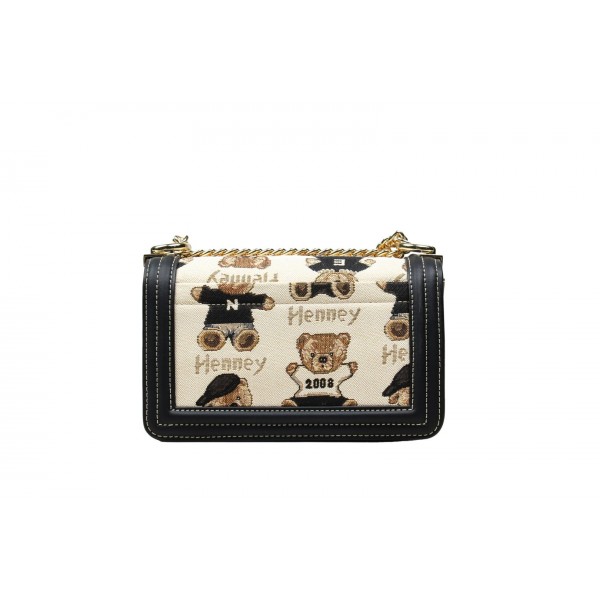 Τσάντα Ώμου & Χιαστί Henney Password / H-1149