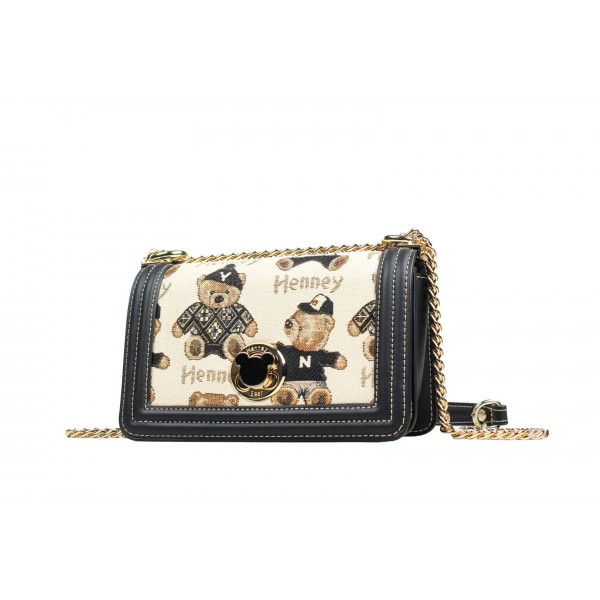Τσάντα Ώμου & Χιαστί Henney Password / H-1149