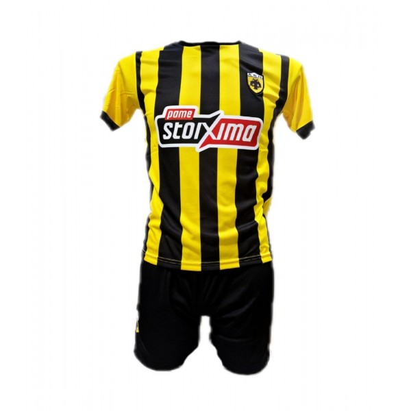 Παιδικό Σετ Ποδοσφαίρου ΑΕΚ κίτρινο/μαύρο 3112-25