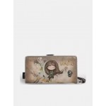 Anekke Γυναικείο Πορτοφόλι Υφασμάτινο Μεγάλο RFID Real Μπεζ FW/25 41709-901