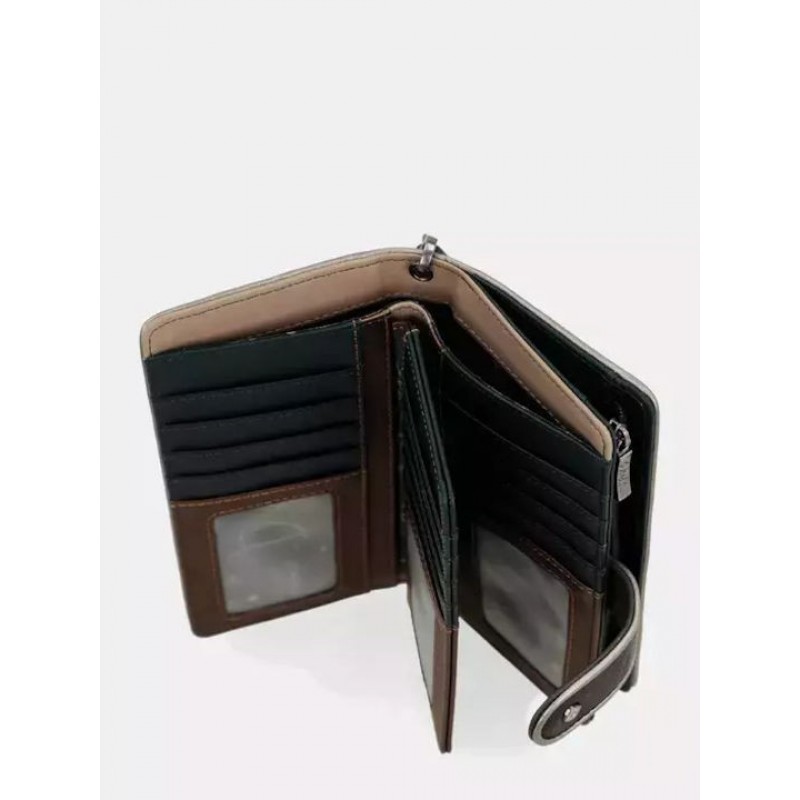 Anekke Γυναικείο Πορτοφόλι Υφασμάτινο Μεγάλο RFID Real Μπεζ FW/25 41709-901