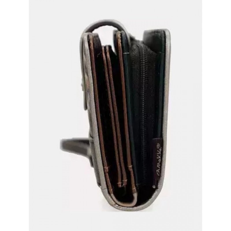 Anekke Γυναικείο Πορτοφόλι Υφασμάτινο Μεγάλο RFID Real Μπεζ FW/25 41709-901