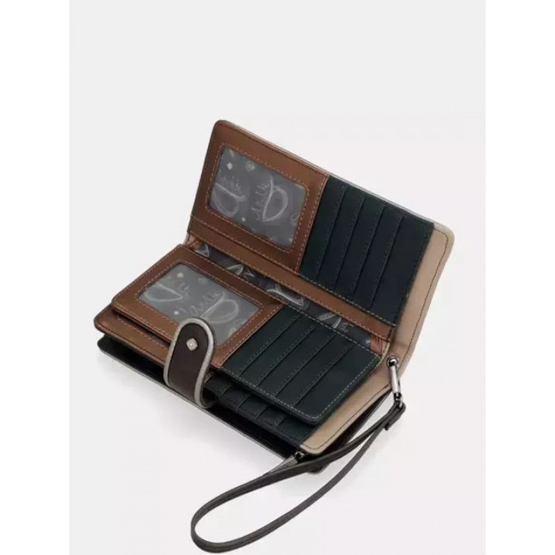 Anekke Γυναικείο Πορτοφόλι Υφασμάτινο Μεγάλο RFID Real Μπεζ FW/25 41709-901