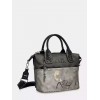 Anekke Γυναικεία Τσάντα Χειρός/Ώμου Μαύρο/Γκρι NATURE KOKO FW/25 41861-403