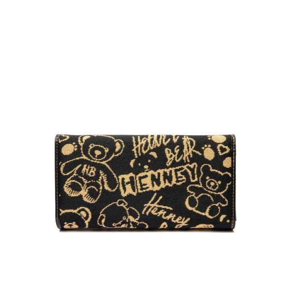 Henney Bear Γυναικείο Πορτοφόλι  GOLD TIME/ HW-062