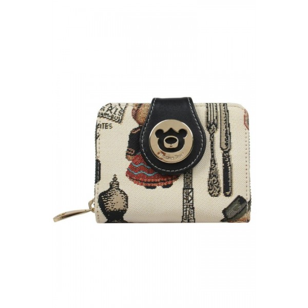 Paris Bear Μικρό Πορτοφόλι HW-027