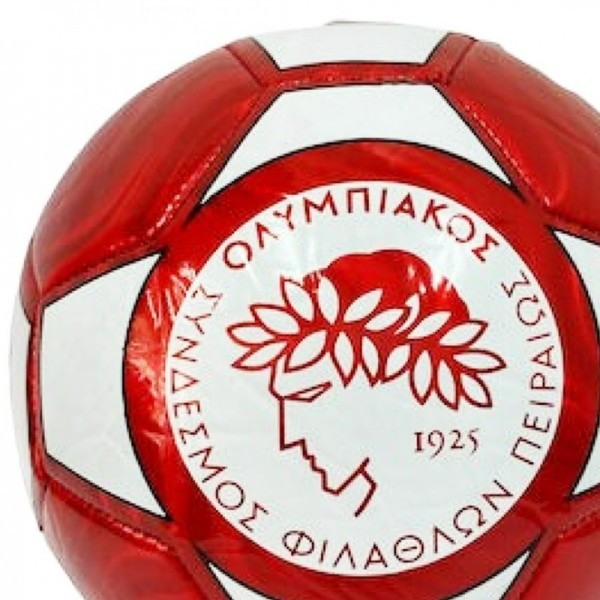 Μπάλα Ποδοσφαίρου Ολυμπιακός  Κόκκινο/Ασπρο 0724-03
