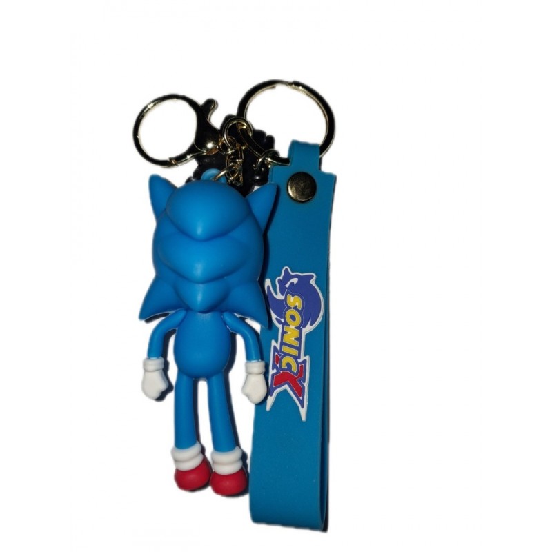 Μπρελόκ Sonic με Λουράκι Μπλε/ 1001-26